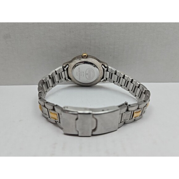 Fossil AM1991 Womens Two Tone Stainless Steel Date Watch Quartz New Battery 5ATM - Picture 8 of 11